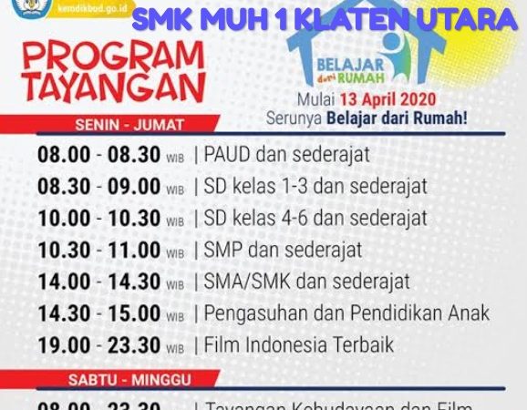 Program siaran pembelajaran melalui TVRI