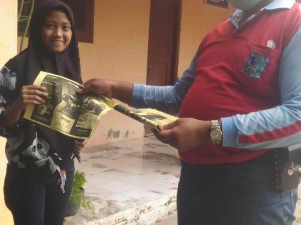 Penyerahan PPDB SMK Muh 1 Klaten Utara di SMP Negeri 1 Jatinom