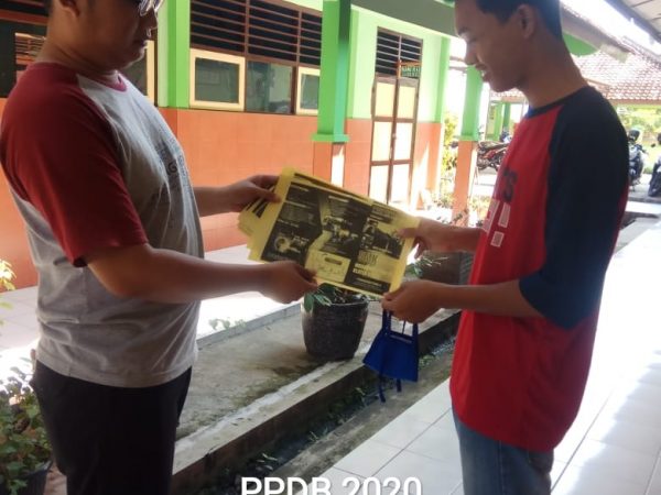 Sosialisasi PPDB SMK Muhammadiyah 1 Klaten di SMP Negeri 1 Gantiwarno