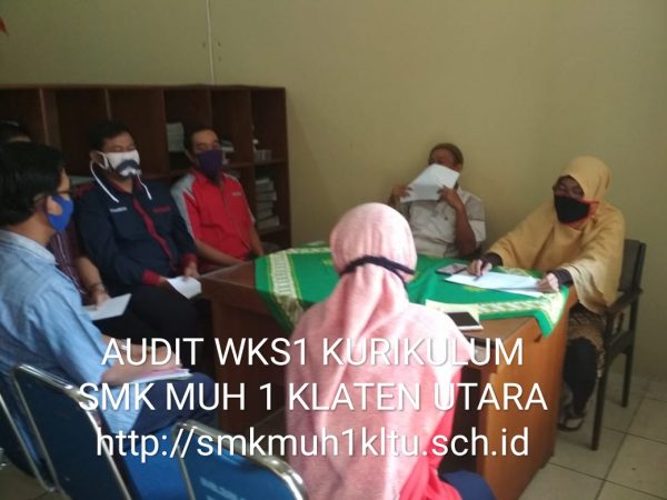Audit hari ke-2 bidang kurikulum di SMK Muhammadiyah 1 Klaten Utara Audit hari ke-2 bidang kurikulum di SMK Muhammadiyah 1 Klaten Utara