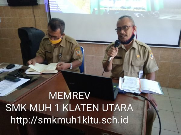 Menrev (Manajemen Review) SMK Muhammadiyah 1 Klaten Utara