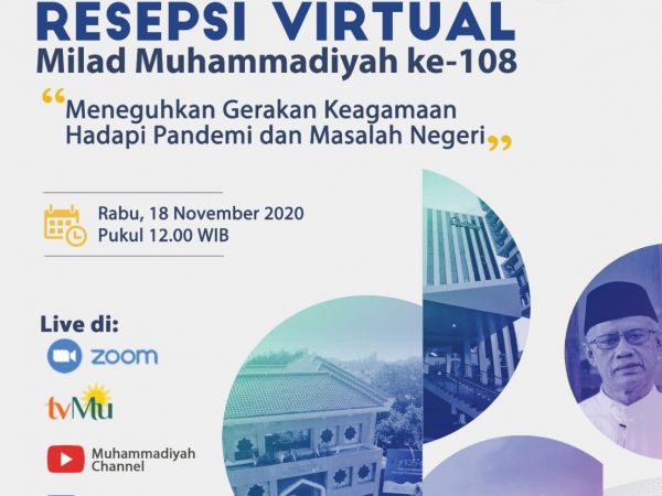 SMK Muhammadiyah 1 Klaten Utara ikuti Milad Muhammadiyah melalui zoom