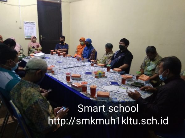 Koordinasi smart school SMK Muhammadiyah 1 Klaten Utara