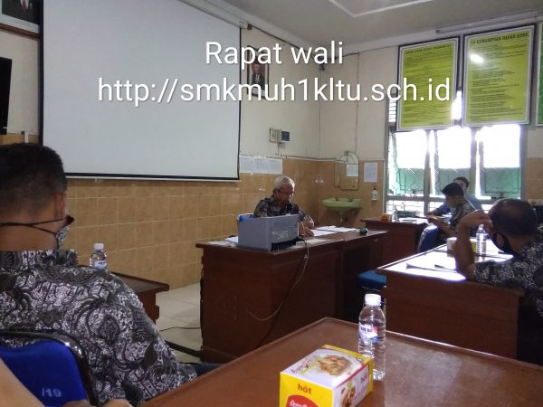 Rapat wali pengecekan nilai PAS Rapat wali pengecekan nilai PAS