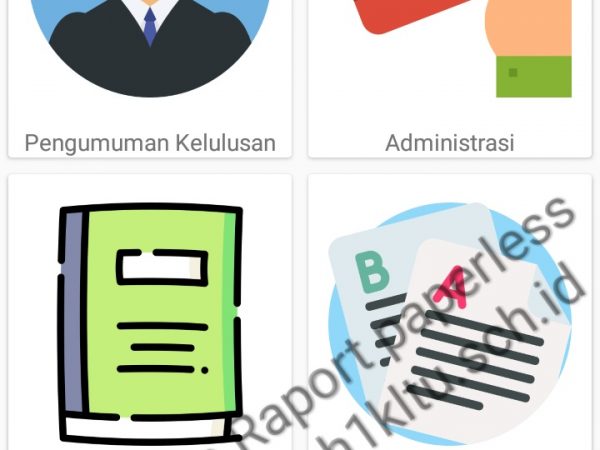 Penyerahan laporan hasil belajar secara paperless Penyerahan laporan hasil belajar secara paperless
