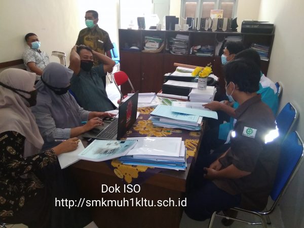 Pelatihan auditor SMK Muhammadiyah 1 Klaten Utara