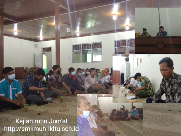 Kajian rutin Jum'at Pagi SMK Muhammadiyah 1 Klaten Utara