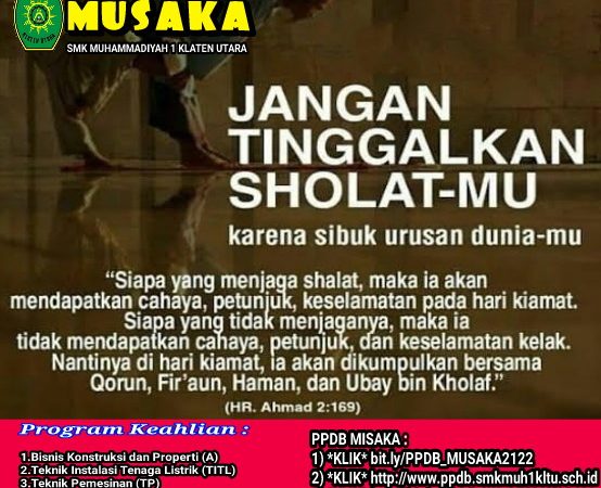Program penitipan calon siswa baru