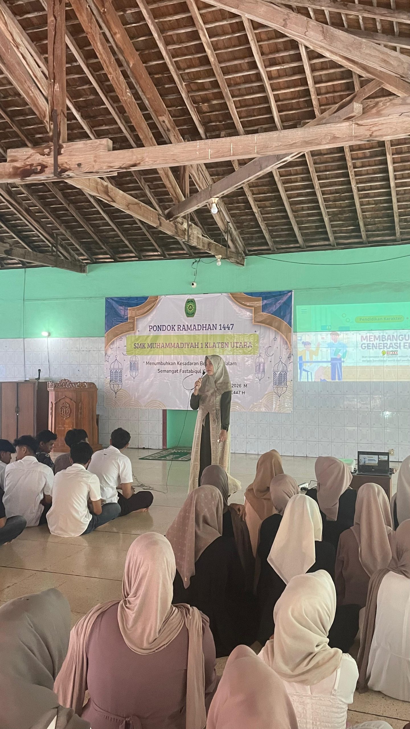 Pondok Ramadhan 1447 H di SMK Muhammadiyah 1 Klaten Utara: Menumbuhkan Generasi Emas Melalui Pendidikan Karakter oleh Ustadzah Linda Rahmawati S.Pd