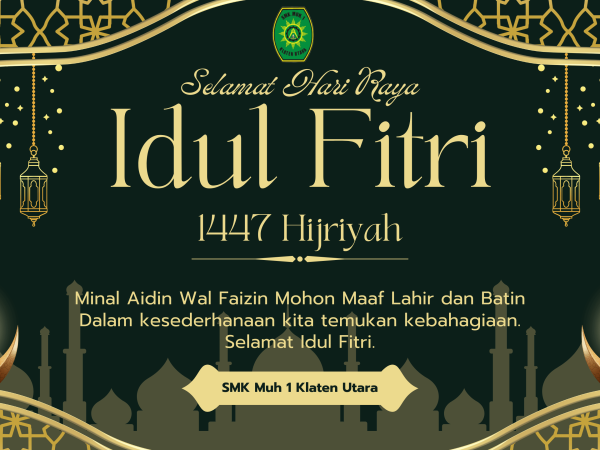 Selamat hari raya idul fitri 1447 h