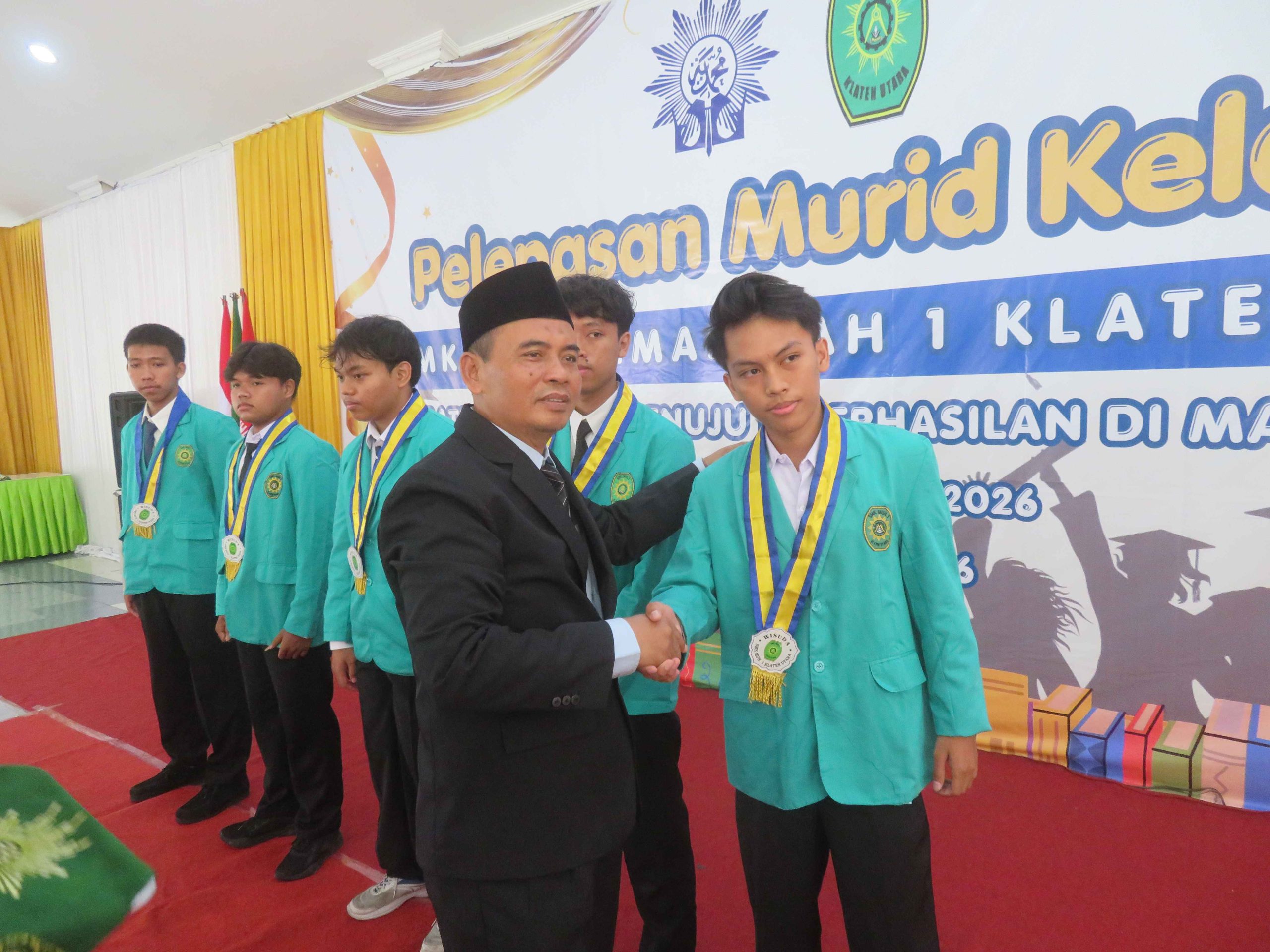 Semangat Menggapai Masa Depan, Pelepasan Siswa Kelas XII SMK Muhammadiyah 1 Klaten Utara Berlangsung Khidmat